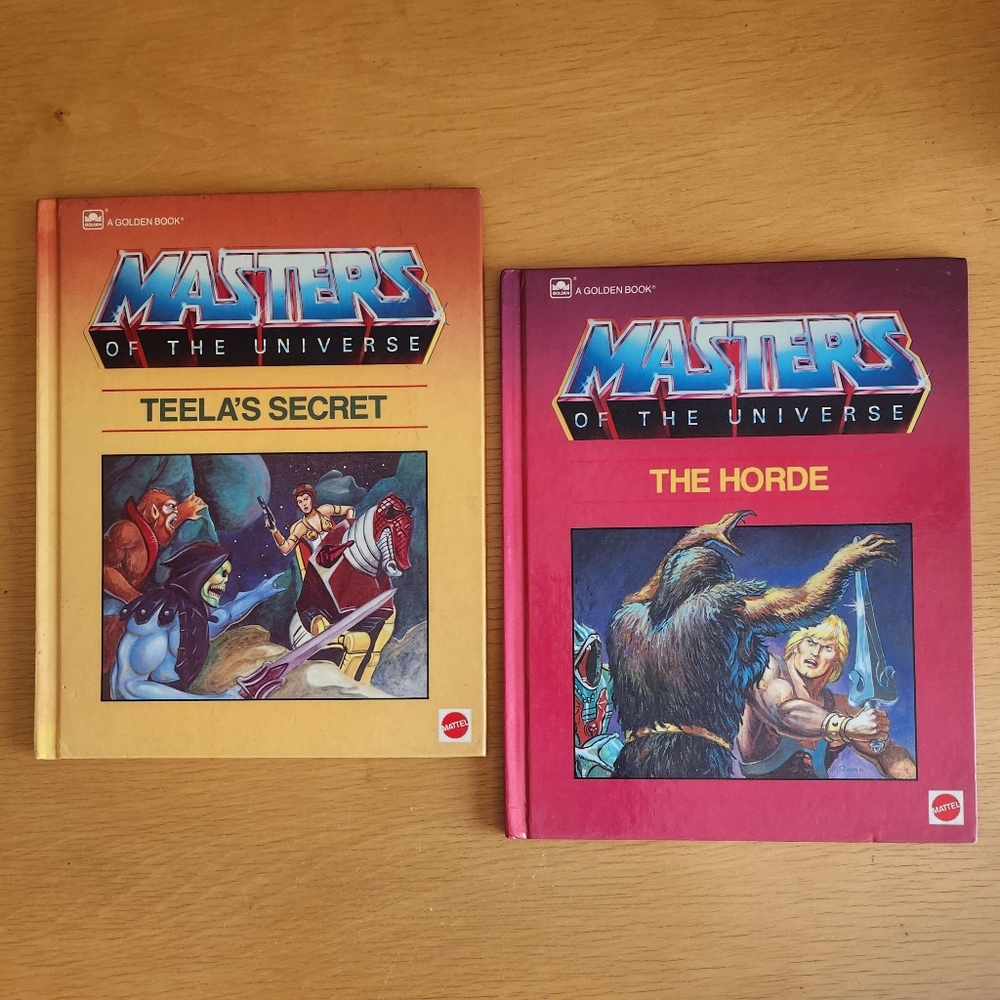 He Man Masters of the Universe #5, #6 - 1985 Books (Lot of 2)